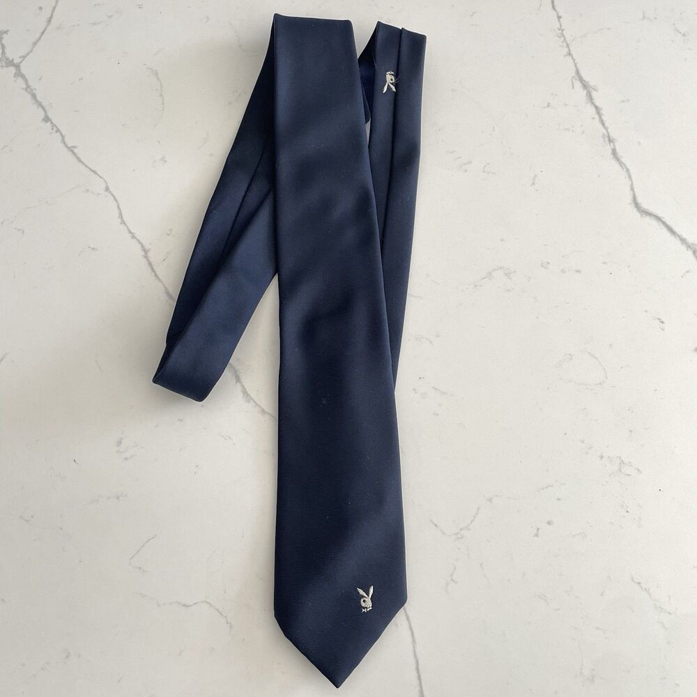 Vintage Men’s Playboy Tie Playboy Bunny Office Casual Wear